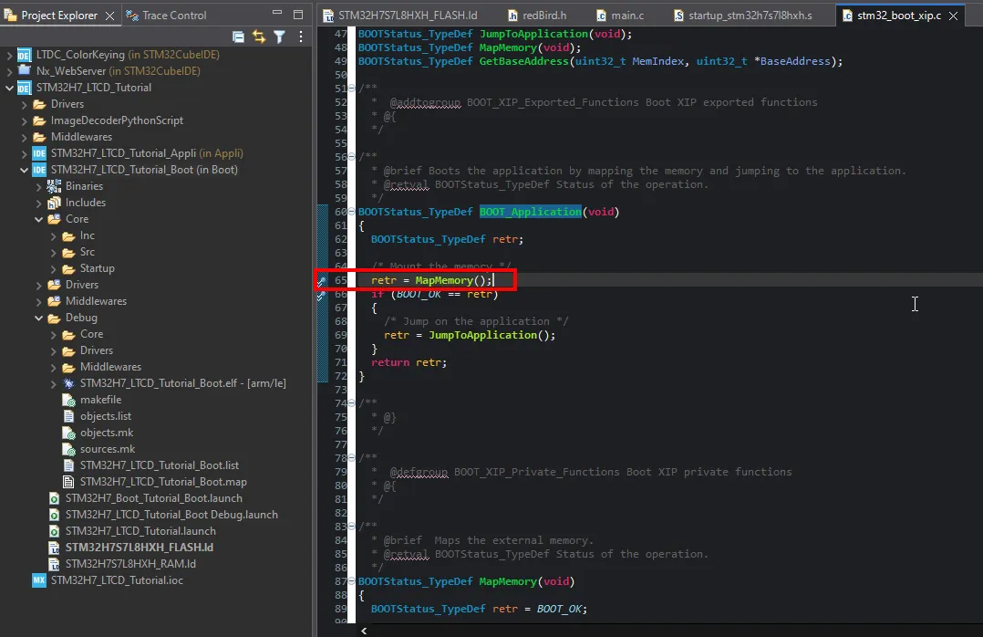 LTCD Debug Bird 1